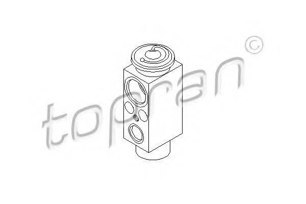 Расширительный клапан, кондиционер TOPRAN 407 785