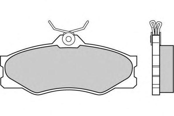 E.T.F. 120335 Комплект тормозных колодок, дисковый тормоз