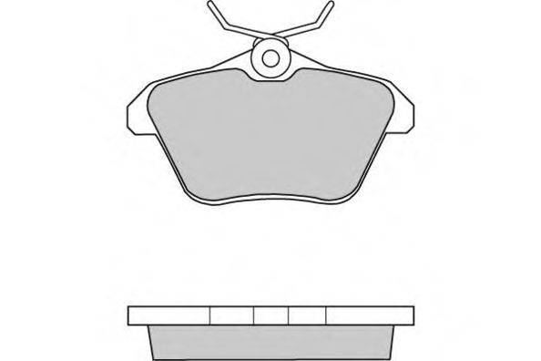 Комплект тормозных колодок, дисковый тормоз E.T.F. 12-0680