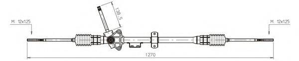 GENERAL RICAMBI RV4017 Рулевой механизм