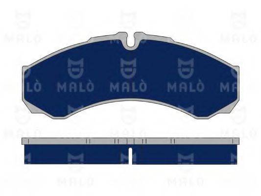 MALO 1050077 Комплект тормозных колодок, дисковый тормоз