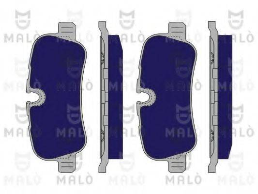 MALO 1050149 Комплект тормозных колодок, дисковый тормоз