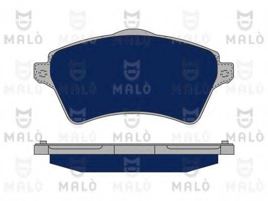 MALO 1050178 Комплект тормозных колодок, дисковый тормоз