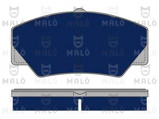 MALO 1050298 Комплект тормозных колодок, дисковый тормоз