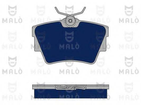 Комплект тормозных колодок, дисковый тормоз MALO 1050329