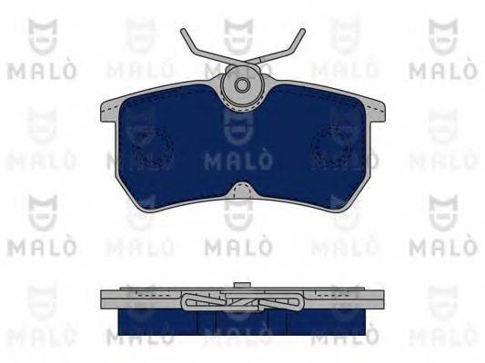 MALO 1050346 Комплект тормозных колодок, дисковый тормоз