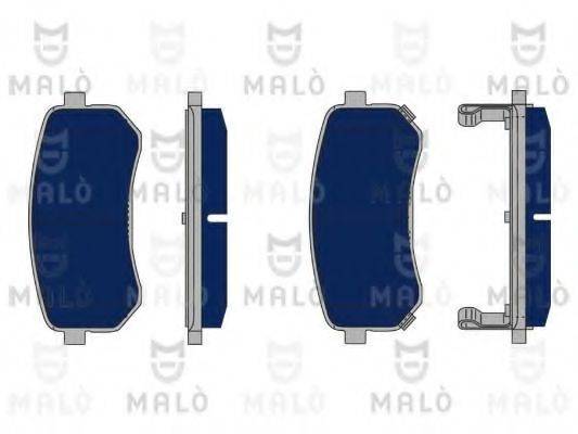 MALO 1050355 Комплект тормозных колодок, дисковый тормоз