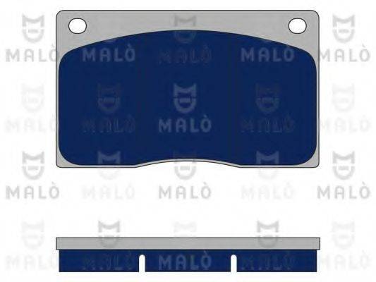 MALO 1050365 Комплект тормозных колодок, дисковый тормоз