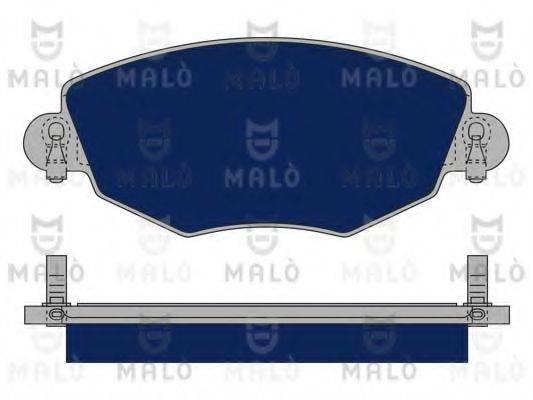 MALO 1050395 Комплект тормозных колодок, дисковый тормоз