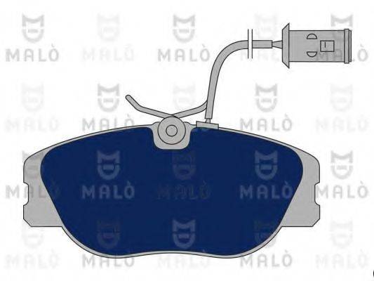 Комплект тормозных колодок, дисковый тормоз MALO 1050408
