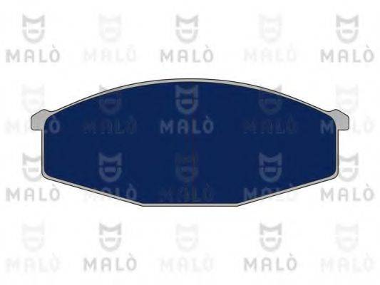 Комплект тормозных колодок, дисковый тормоз MALO 1050473