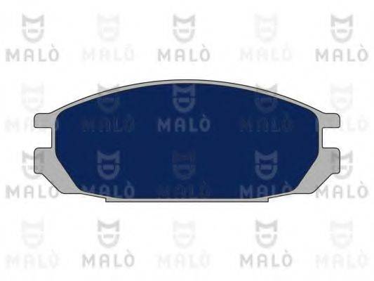 Комплект тормозных колодок, дисковый тормоз MALO 1050476