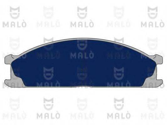 MALO 1050478 Комплект тормозных колодок, дисковый тормоз