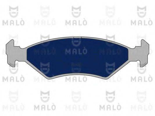 Комплект тормозных колодок, дисковый тормоз MALO 1050517