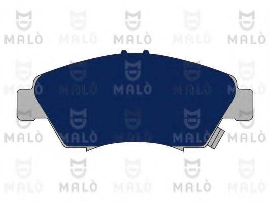 Комплект тормозных колодок, дисковый тормоз MALO 1050545