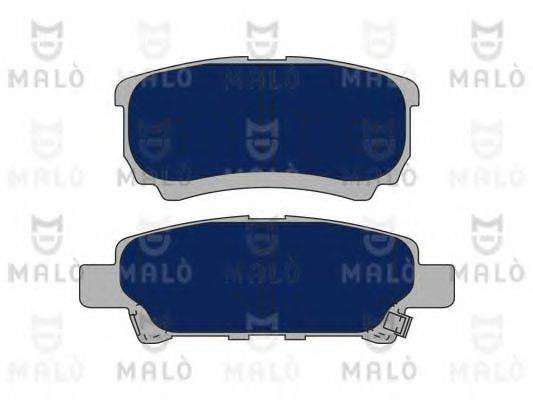 Комплект тормозных колодок, дисковый тормоз MALO 1050564