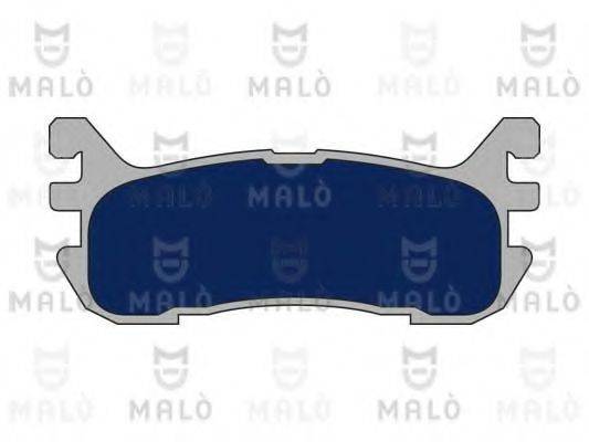 Комплект тормозных колодок, дисковый тормоз MALO 1050588
