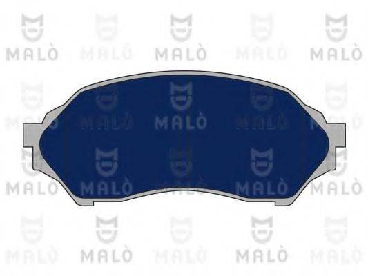 Комплект тормозных колодок, дисковый тормоз MALO 1050591