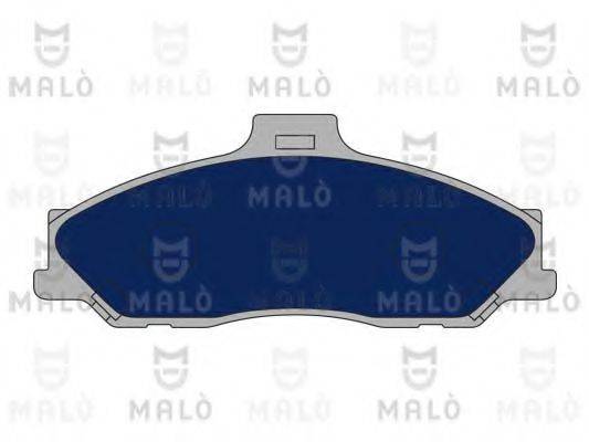 Комплект тормозных колодок, дисковый тормоз MALO 1050596