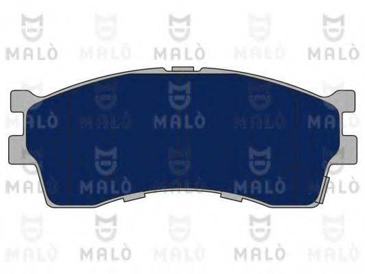 Комплект тормозных колодок, дисковый тормоз MALO 1050633