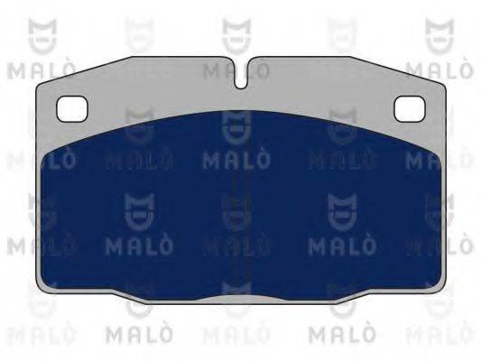 Комплект тормозных колодок, дисковый тормоз MALO 1050636