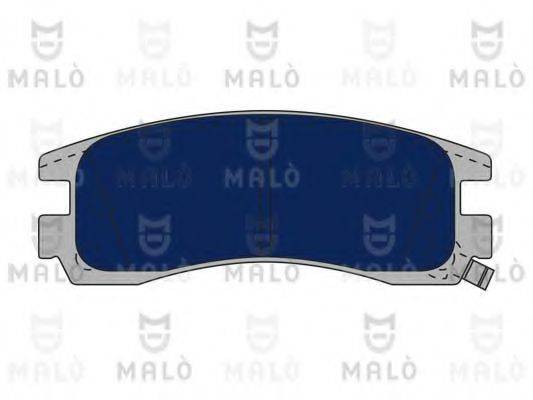 Комплект тормозных колодок, дисковый тормоз MALO 1050642