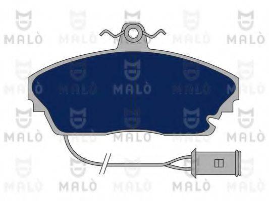 MALO 1050680 Комплект тормозных колодок, дисковый тормоз