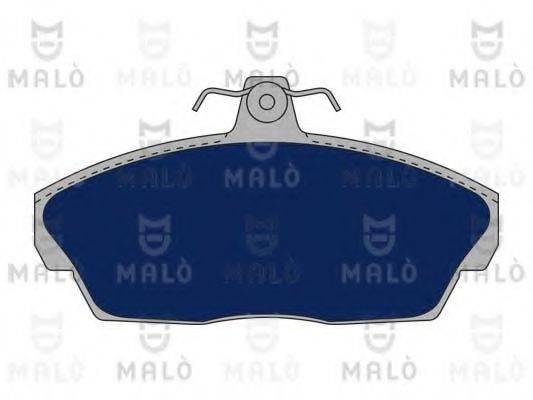 Комплект тормозных колодок, дисковый тормоз MALO 1050690