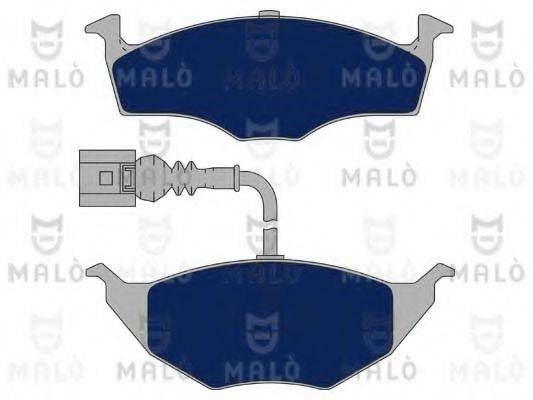 Комплект тормозных колодок, дисковый тормоз MALO 1050776