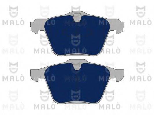Комплект тормозных колодок, дисковый тормоз MALO 1050923