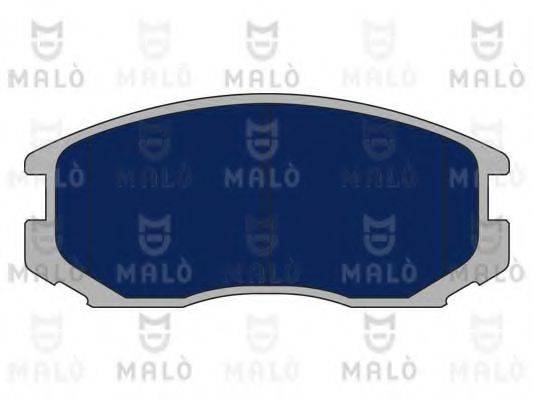 Комплект тормозных колодок, дисковый тормоз MALO 1051051