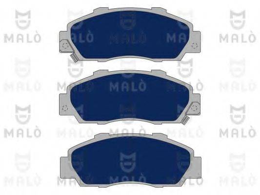Комплект тормозных колодок, дисковый тормоз MALO 1051078