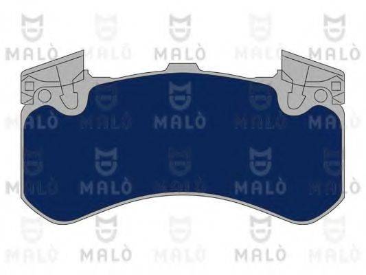 Комплект тормозных колодок, дисковый тормоз MALO 1051088