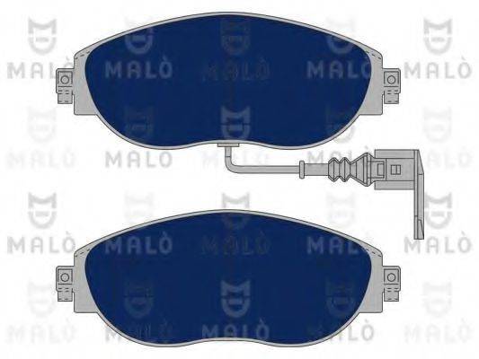 MALO 1051091 Комплект тормозных колодок, дисковый тормоз