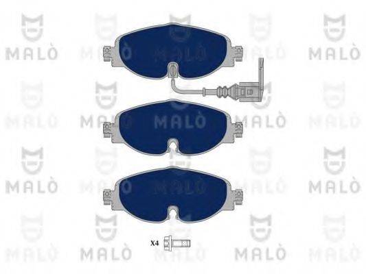 MALO 1051093 Комплект тормозных колодок, дисковый тормоз