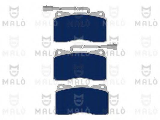 MALO 1051112 Комплект тормозных колодок, дисковый тормоз