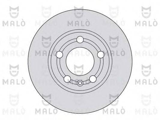 MALO 1110013 Тормозной диск