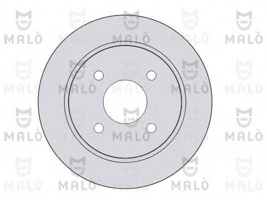 MALO 1110015 Тормозной диск