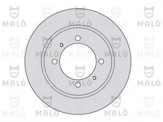 MALO 1110018 Тормозной диск