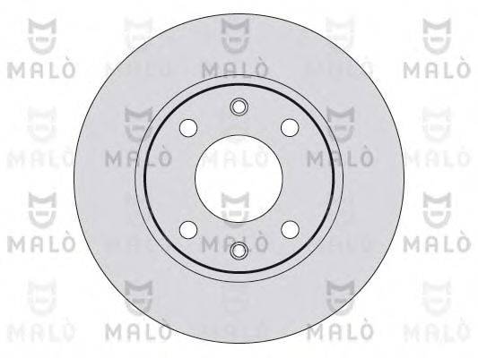 MALO 1110019 Тормозной диск