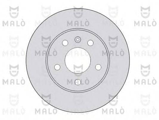 MALO 1110022 Тормозной диск