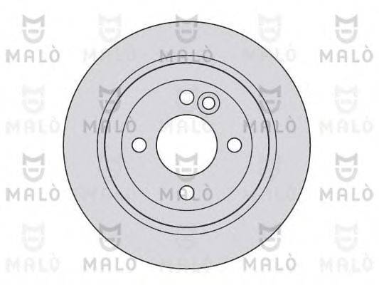 MALO 1110023 Тормозной диск