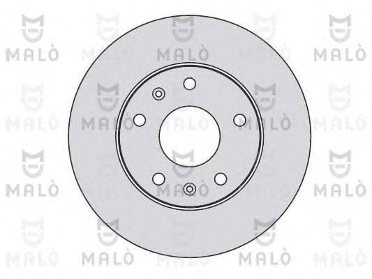 MALO 1110025 Тормозной диск