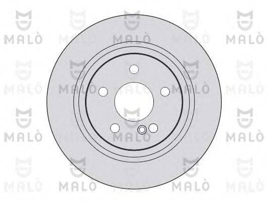 MALO 1110028 Тормозной диск