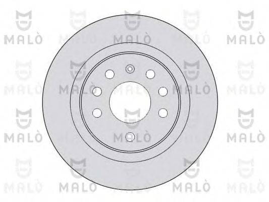 MALO 1110041 Тормозной диск