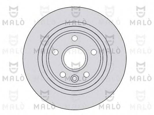 MALO 1110053 Тормозной диск