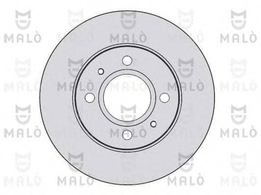 MALO 1110072 Тормозной диск