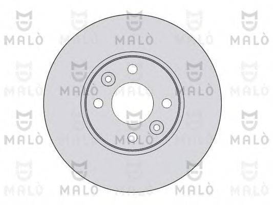 MALO 1110076 Тормозной диск