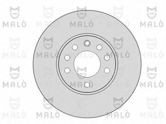 MALO 1110077 Тормозной диск