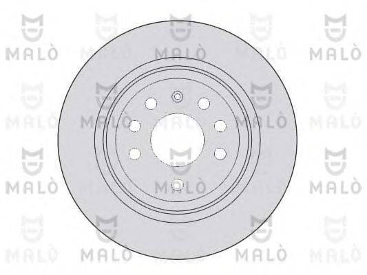 MALO 1110078 Тормозной диск